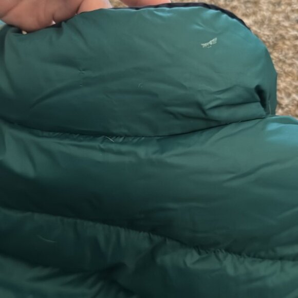 EDDIE BAUER EB650 Nylon 3 Snap Pullover Down Puffer Jacket Men’s Size M - Picture 9 of 13